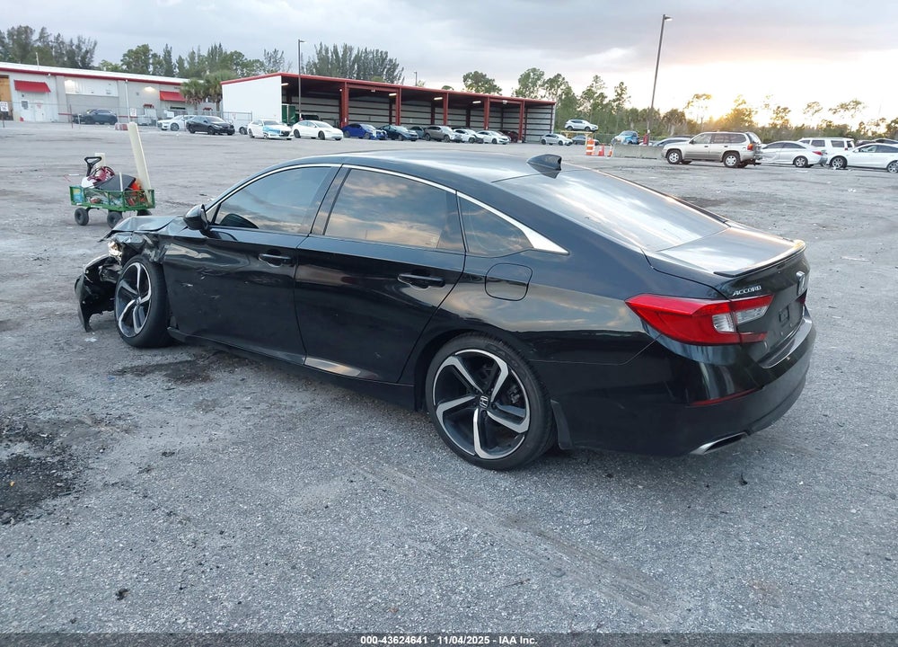 2021 HONDA ACCORD SPORT 2.0T VIN: 1HGCV2F30MA018883