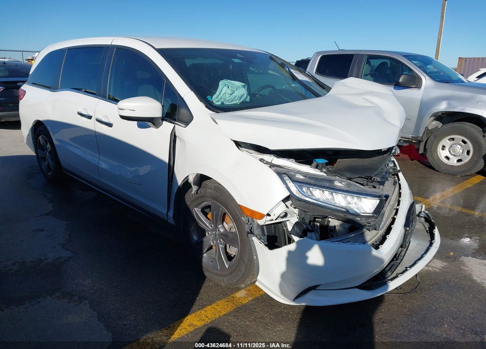 2022 HONDA ODYSSEY EX VIN: 5FNRL6H51NB053462