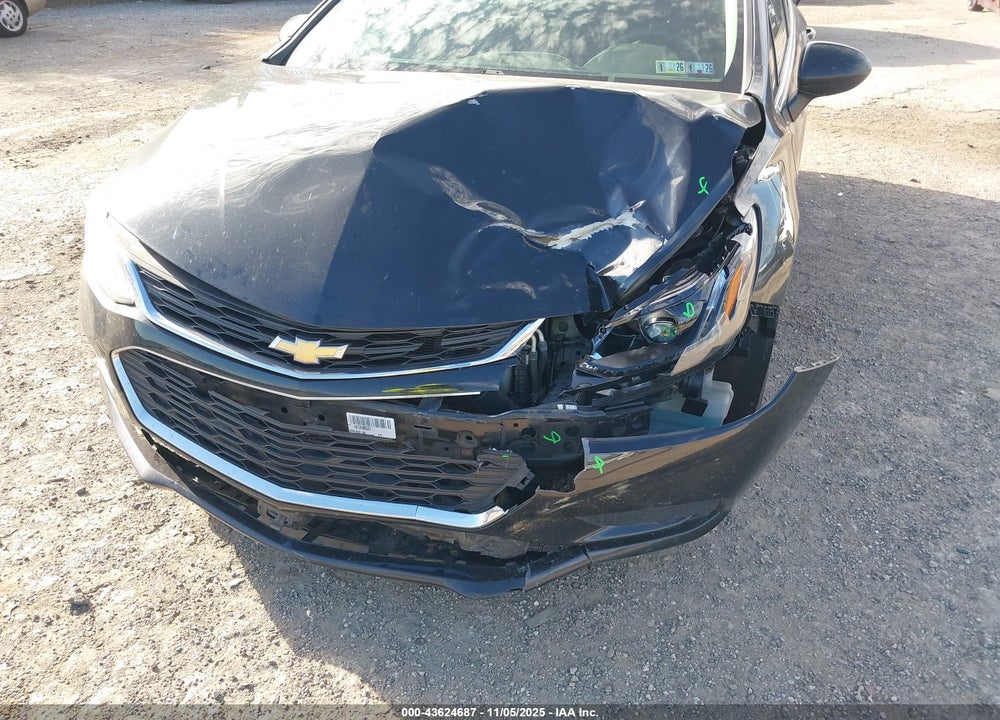 2016 CHEVROLET CRUZE LT AUTO VIN: 1G1BE5SM5G7240212