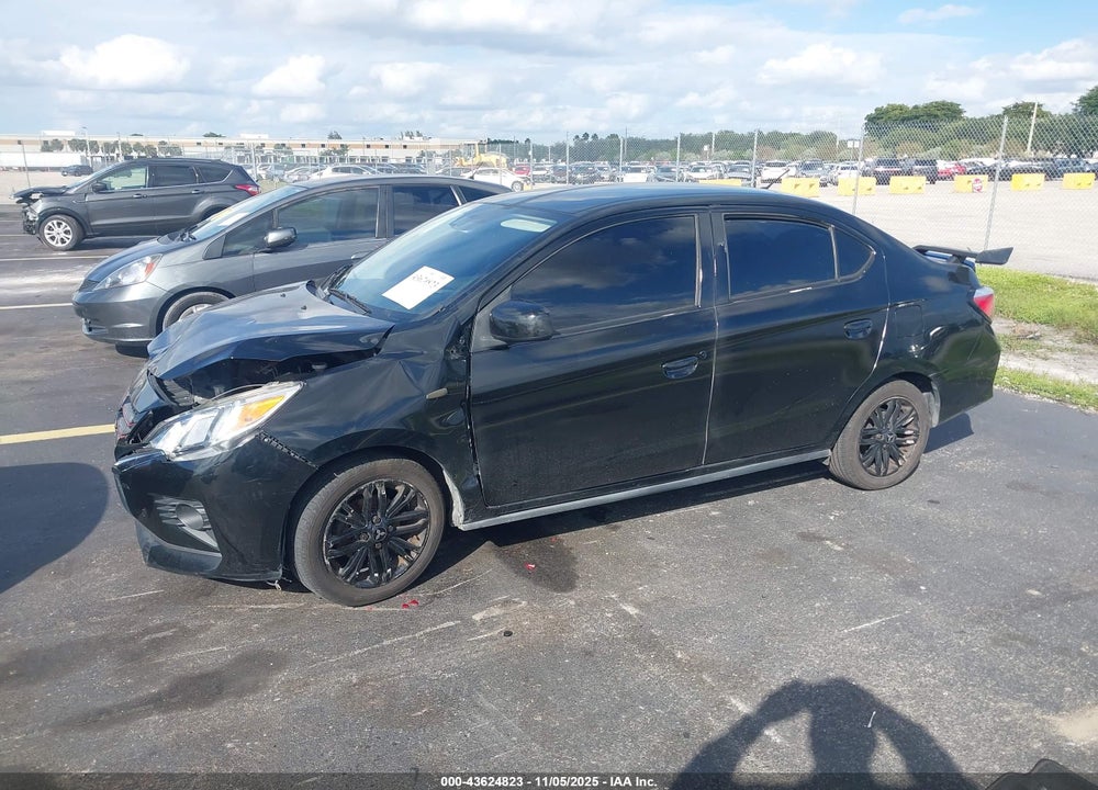 2022 MITSUBISHI MIRAGE G4 BLACK EDITION/ES/LE VIN: ML32FUFJ7NHF08480