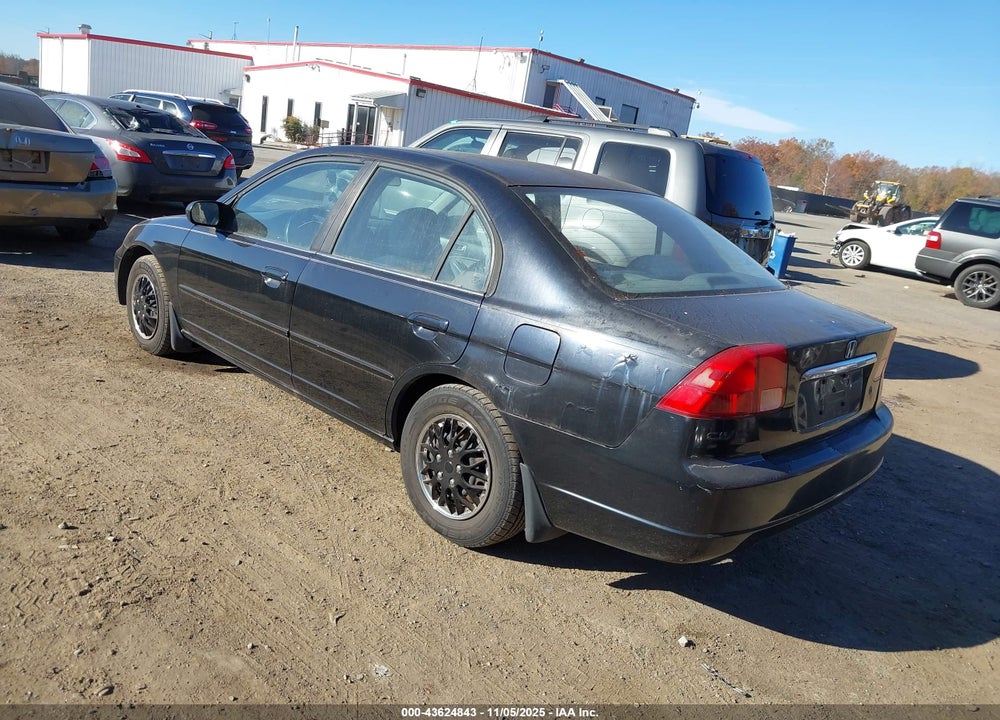 2002 HONDA CIVIC LX VIN: 1HGES16552L043311