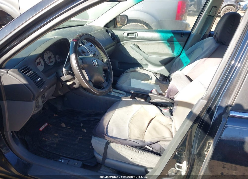 2002 HONDA CIVIC LX VIN: 1HGES16552L043311