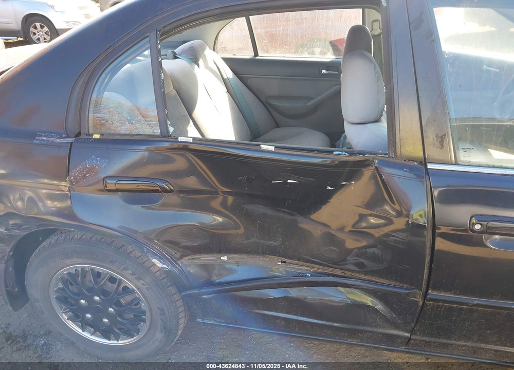 2002 HONDA CIVIC LX VIN: 1HGES16552L043311