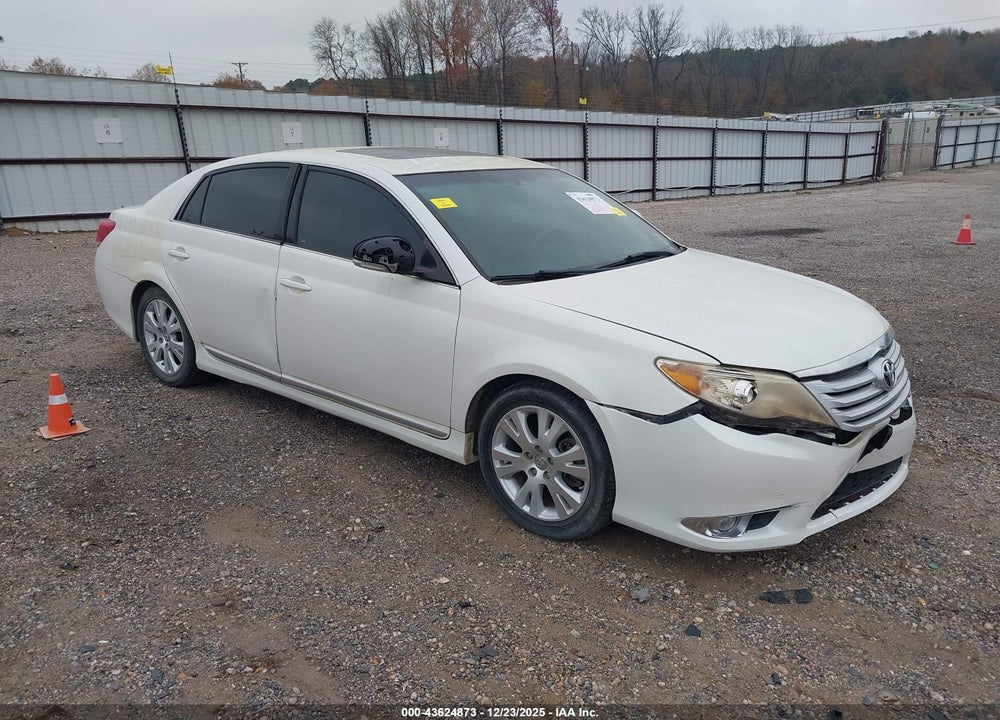 2011 TOYOTA AVALON VIN: 4T1BK3DB0BU394087