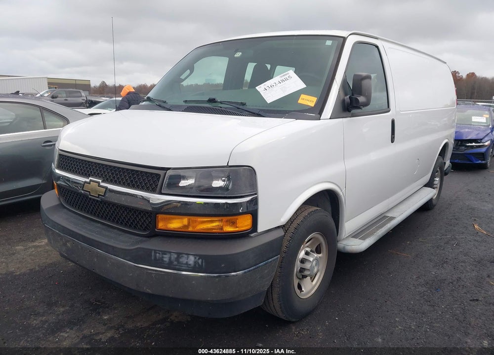 2018 CHEVROLET EXPRESS 2500 WORK VAN VIN: 1GCWGAFG0J1904121