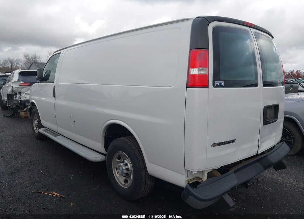 2018 CHEVROLET EXPRESS 2500 WORK VAN VIN: 1GCWGAFG0J1904121
