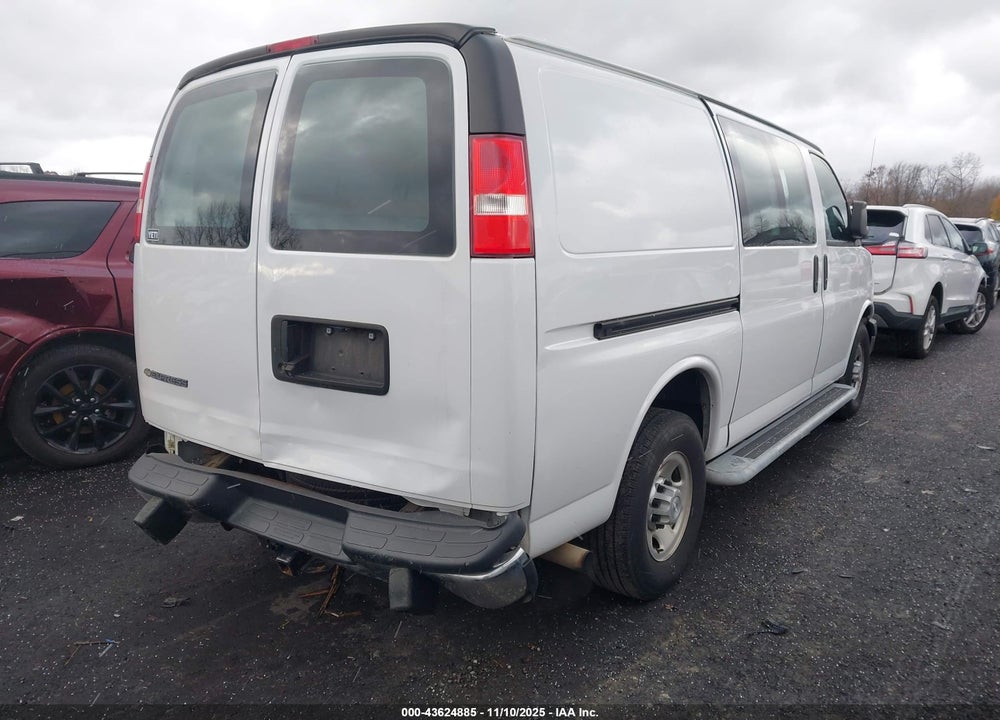 2018 CHEVROLET EXPRESS 2500 WORK VAN VIN: 1GCWGAFG0J1904121
