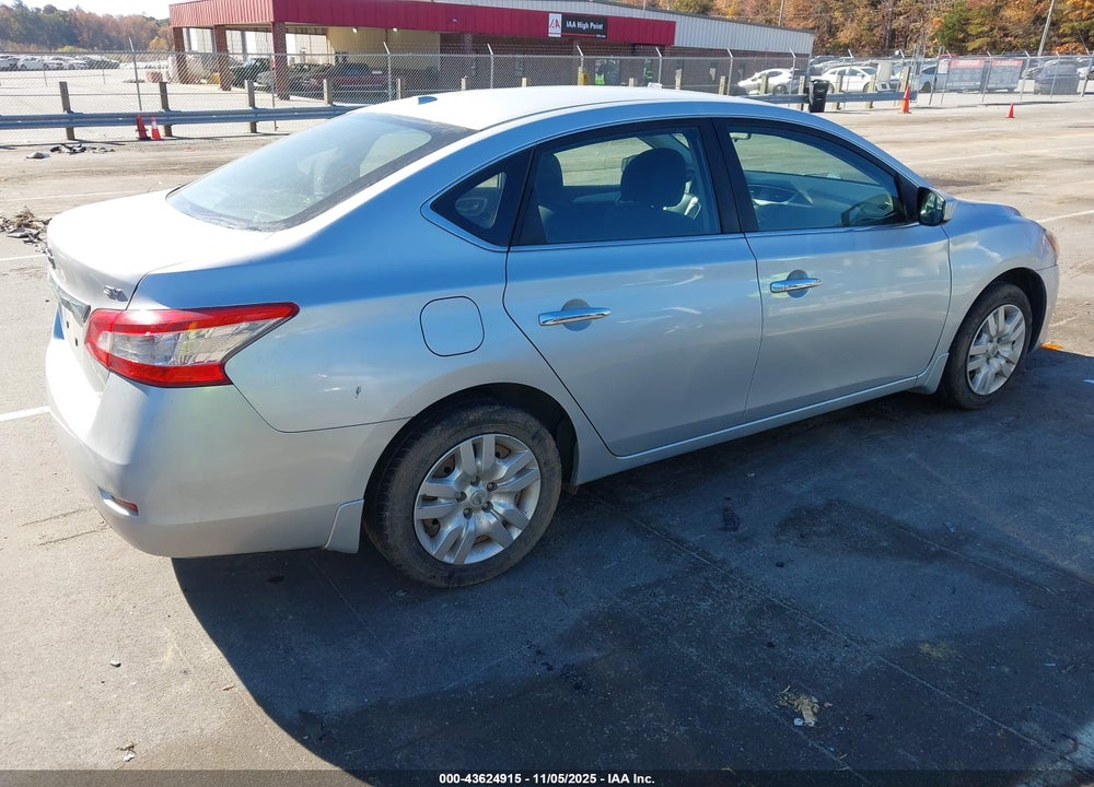 2015 NISSAN SENTRA SV VIN: 3N1AB7AP6FL695635