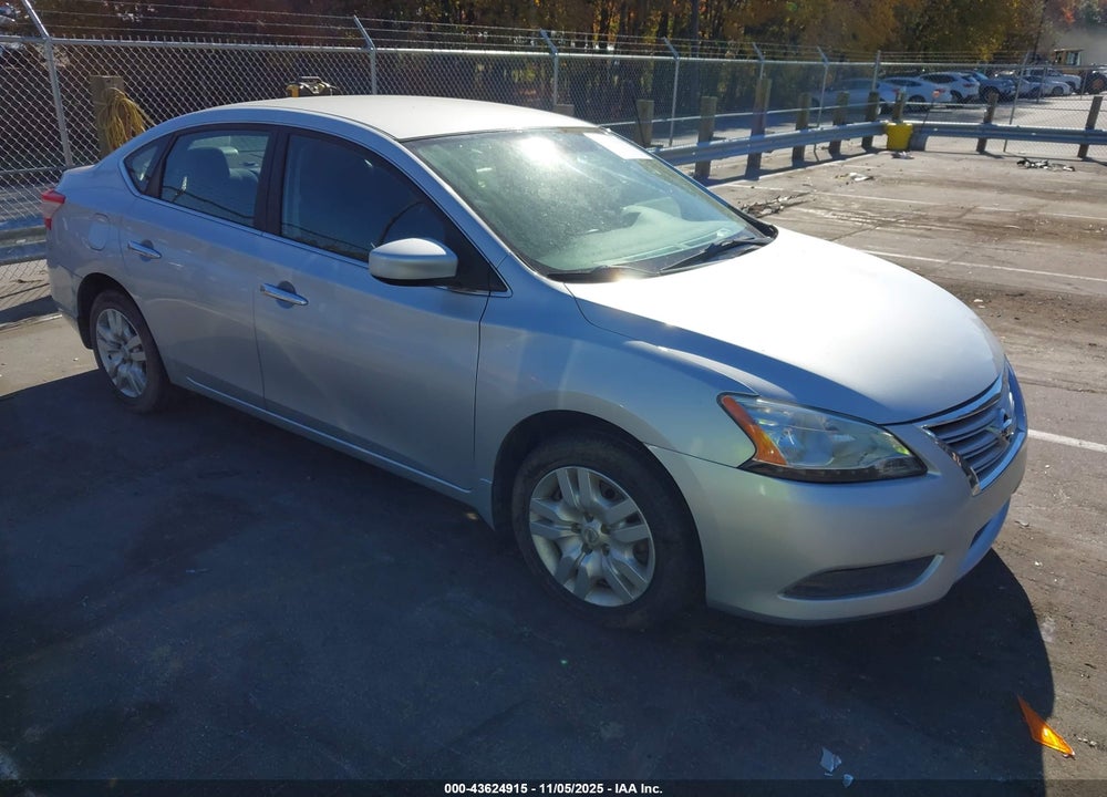 2015 NISSAN SENTRA SV VIN: 3N1AB7AP6FL695635
