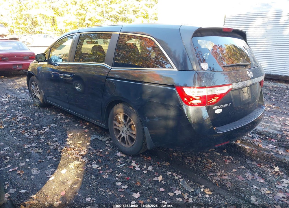 2013 HONDA ODYSSEY EX VIN: 5FNRL5H42DB019420