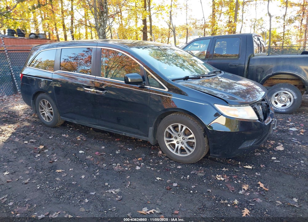 2013 HONDA ODYSSEY EX VIN: 5FNRL5H42DB019420