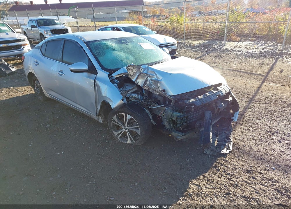 2021 NISSAN SENTRA SV XTRONIC CVT VIN: 3N1AB8CV5MY260008