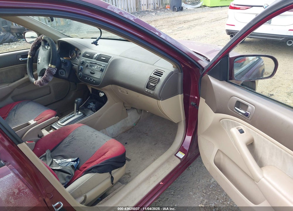 2004 HONDA CIVIC EX VIN: 2HGES26884H524458