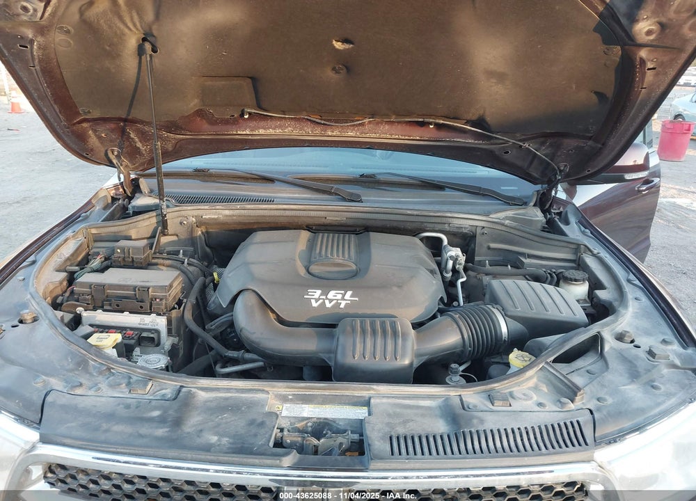 2012 DODGE DURANGO CREW VIN: 1C4RDJDG2CC330931