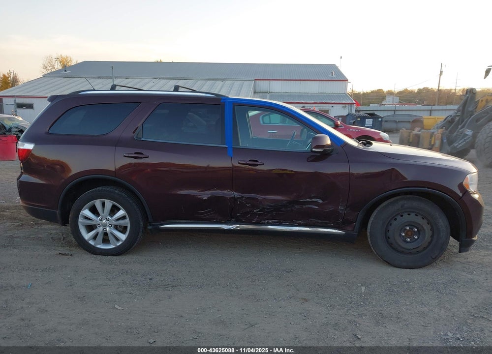 2012 DODGE DURANGO CREW VIN: 1C4RDJDG2CC330931