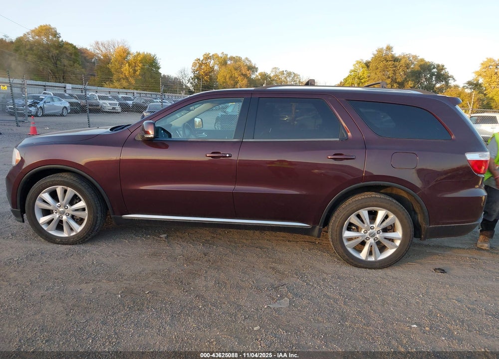 2012 DODGE DURANGO CREW VIN: 1C4RDJDG2CC330931