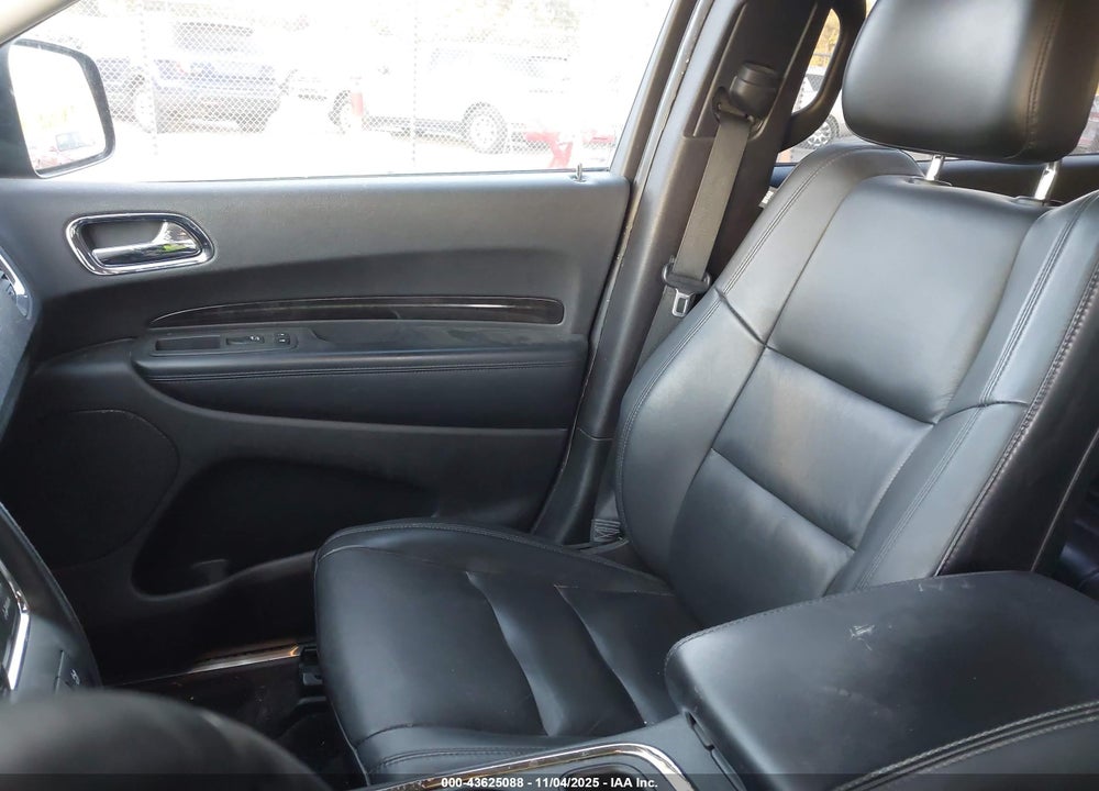 2012 DODGE DURANGO CREW VIN: 1C4RDJDG2CC330931