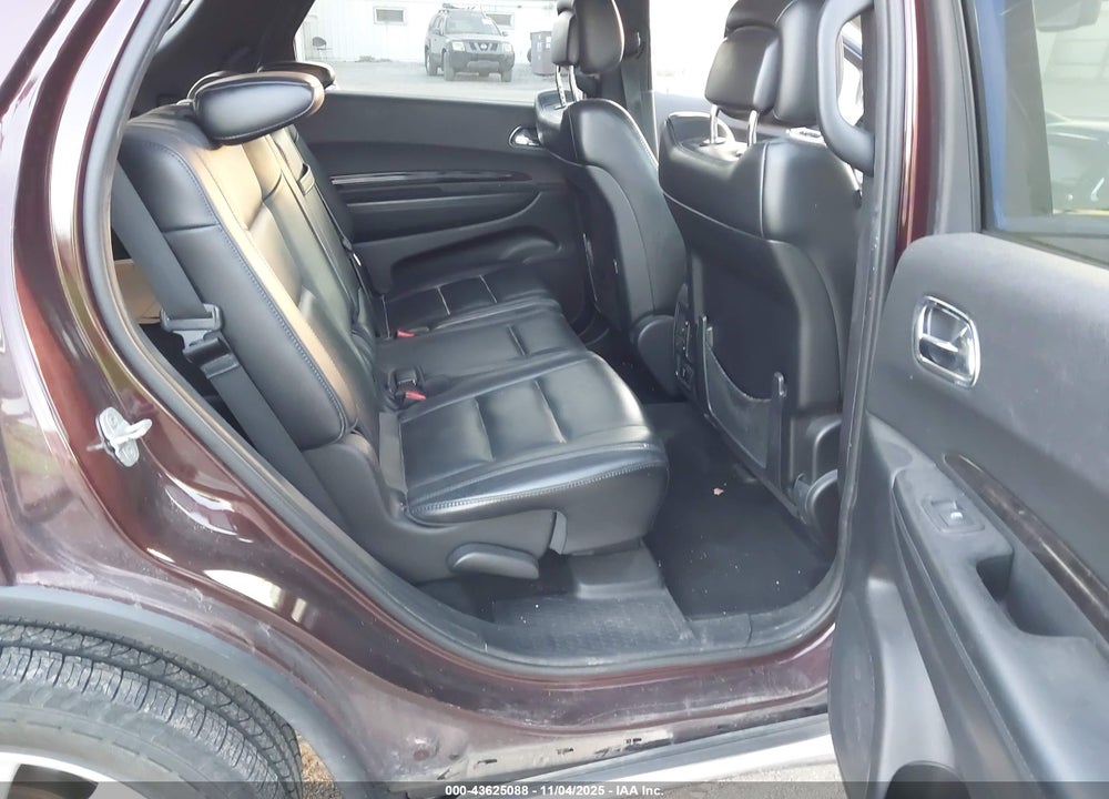 2012 DODGE DURANGO CREW VIN: 1C4RDJDG2CC330931