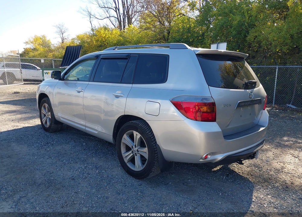 2008 TOYOTA HIGHLANDER VIN: JTEES43A882055741