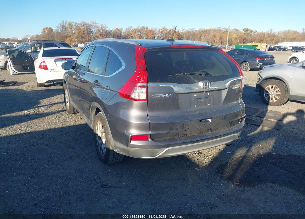 2016 HONDA CR-V EX-L VIN: 2HKRM4H74GH626975