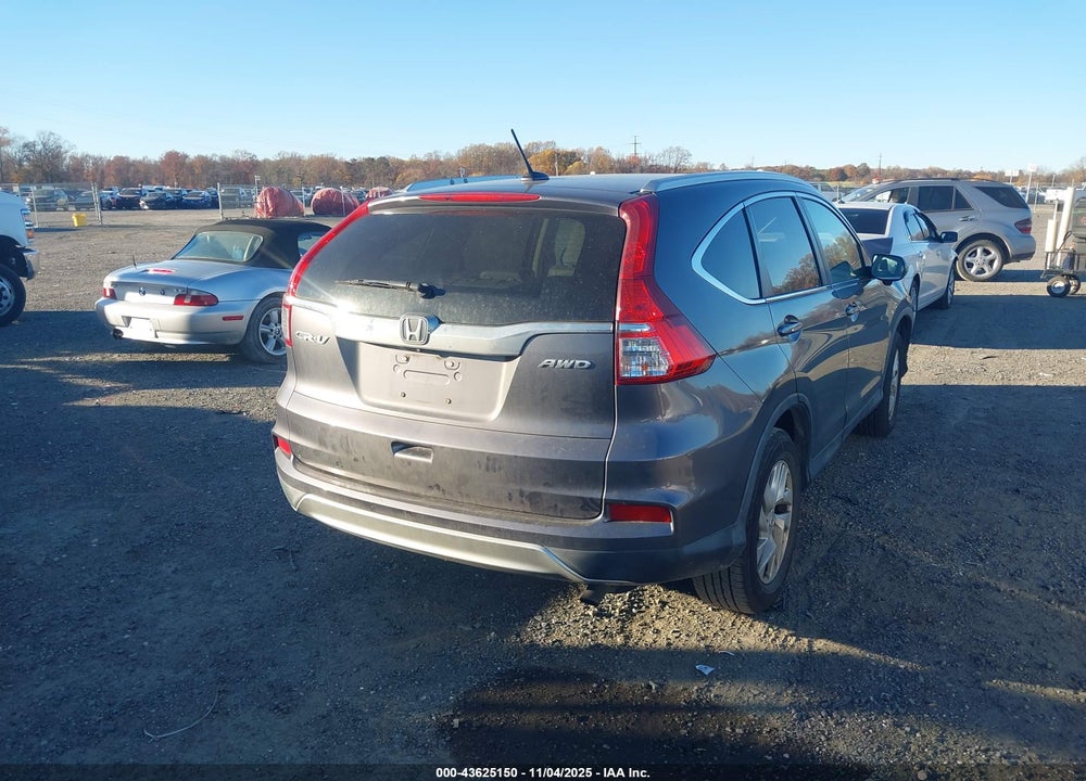 2016 HONDA CR-V EX-L VIN: 2HKRM4H74GH626975