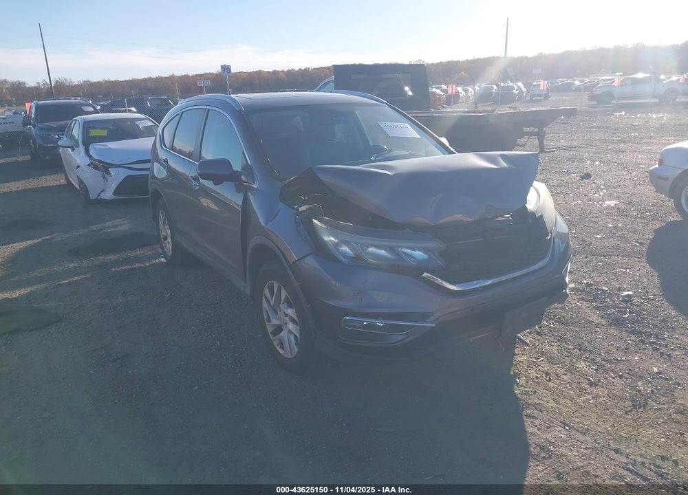2016 HONDA CR-V EX-L VIN: 2HKRM4H74GH626975