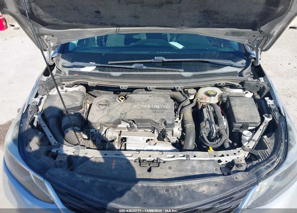 2016 CHEVROLET CRUZE LT AUTO VIN: 1G1BE5SM0G7256897