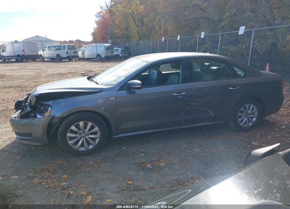 2015 VOLKSWAGEN PASSAT 1.8T WOLFSBURG EDITION VIN: 1VWAT7A37FC018495