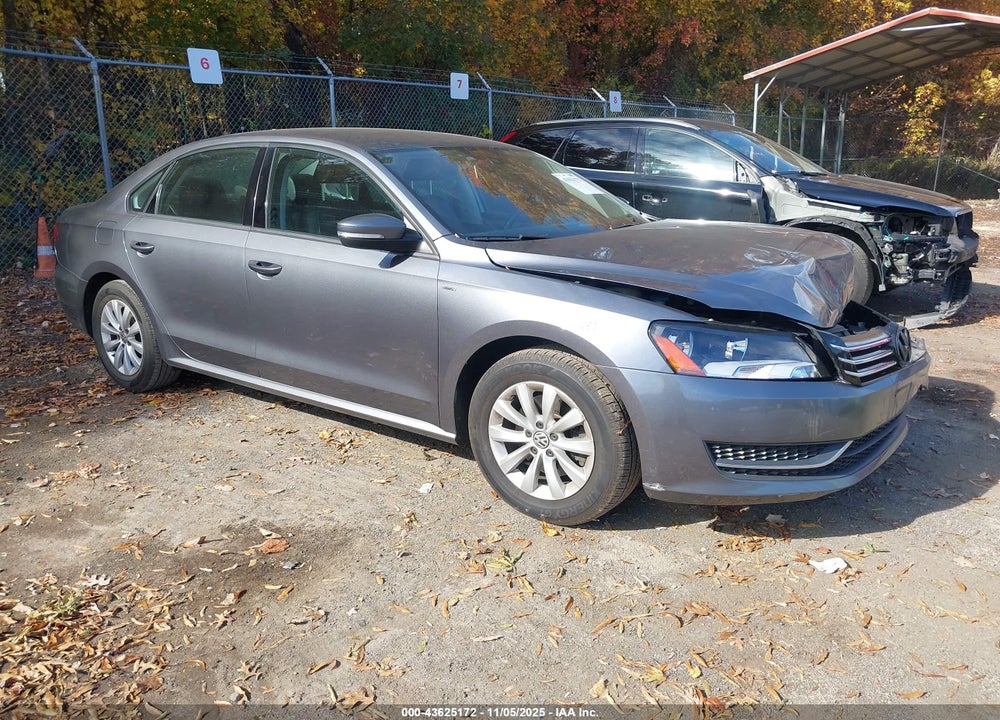 2015 VOLKSWAGEN PASSAT 1.8T WOLFSBURG EDITION VIN: 1VWAT7A37FC018495
