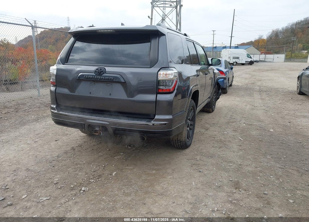 2019 TOYOTA 4RUNNER LIMITED NIGHTSHADE VIN: JTEBU5JR4K5682826