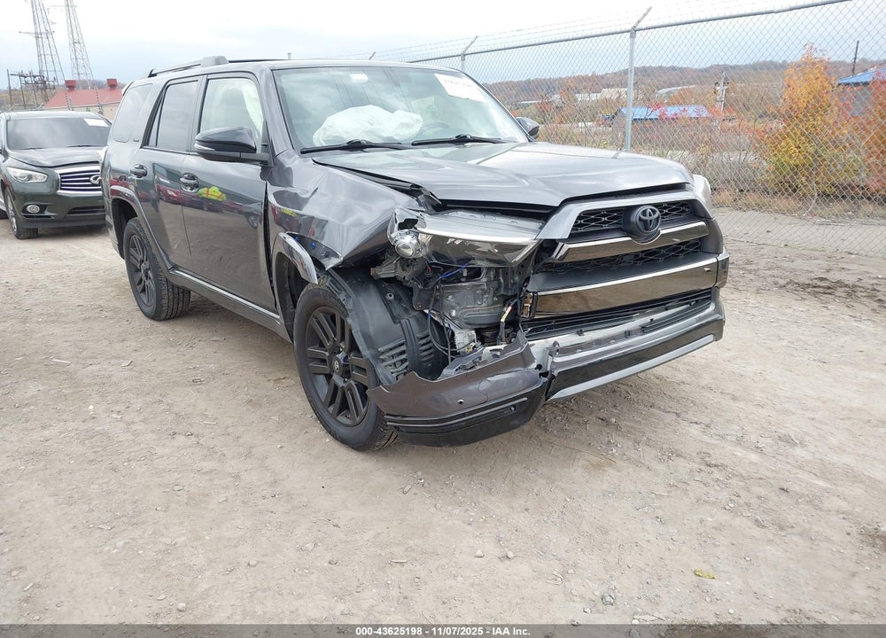 2019 TOYOTA 4RUNNER LIMITED NIGHTSHADE VIN: JTEBU5JR4K5682826