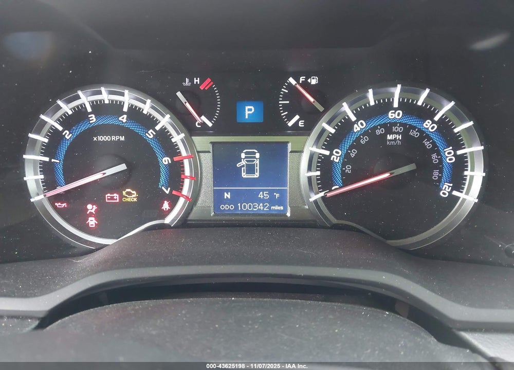 2019 TOYOTA 4RUNNER LIMITED NIGHTSHADE VIN: JTEBU5JR4K5682826