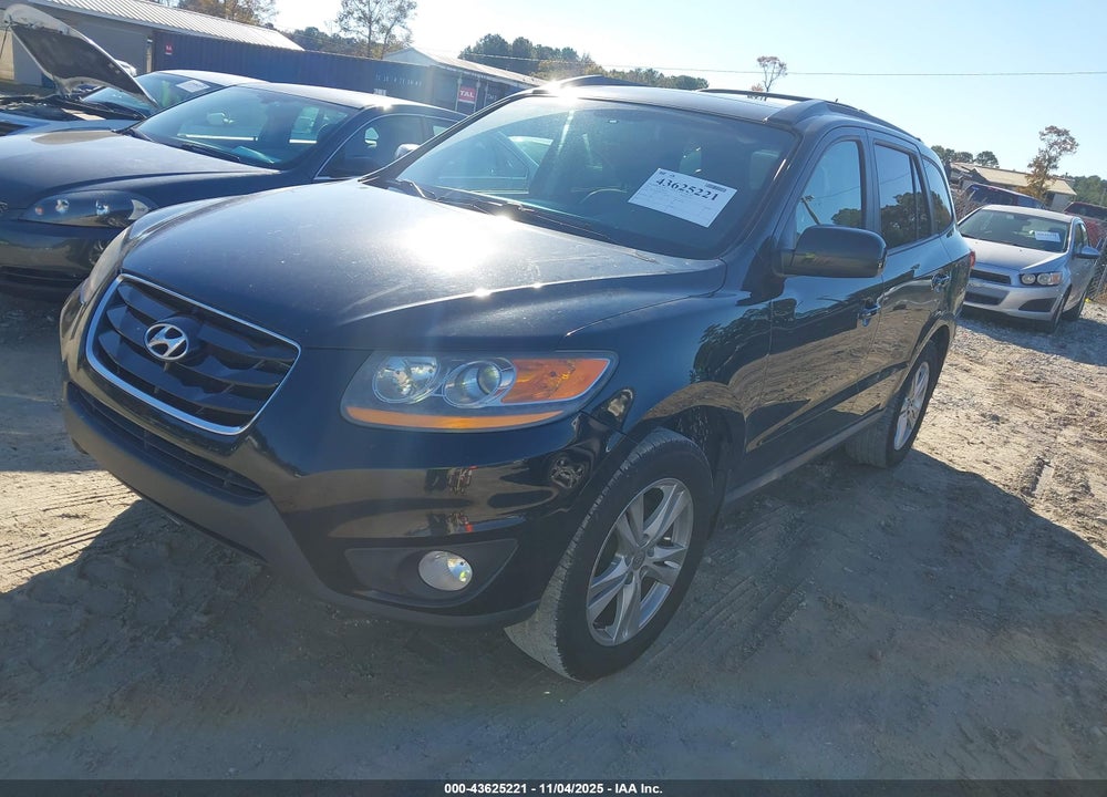 2011 HYUNDAI SANTA FE SE VIN: 5XYZHDAG8BG057160