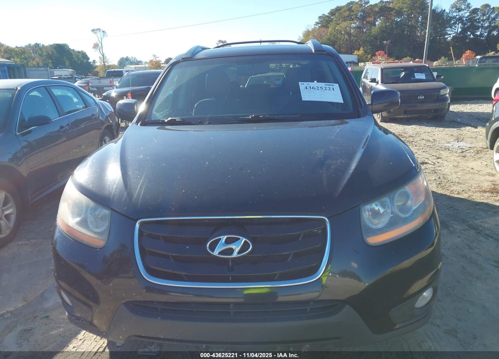 2011 HYUNDAI SANTA FE SE VIN: 5XYZHDAG8BG057160
