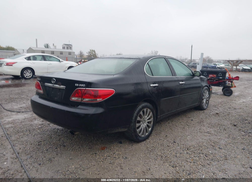 2006 LEXUS ES 330 VIN: JTHBA30G165162895