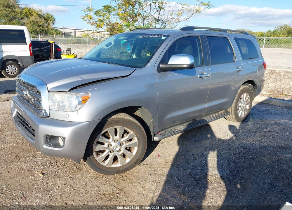 2011 TOYOTA SEQUOIA PLATINUM 5.7L V8 VIN: 5TDDW5G11BS045413