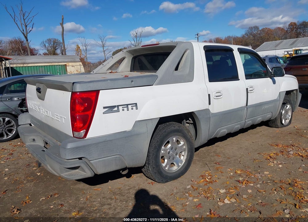 2002 CHEVROLET AVALANCHE 1500 VIN: 3GNEC13T32G319908