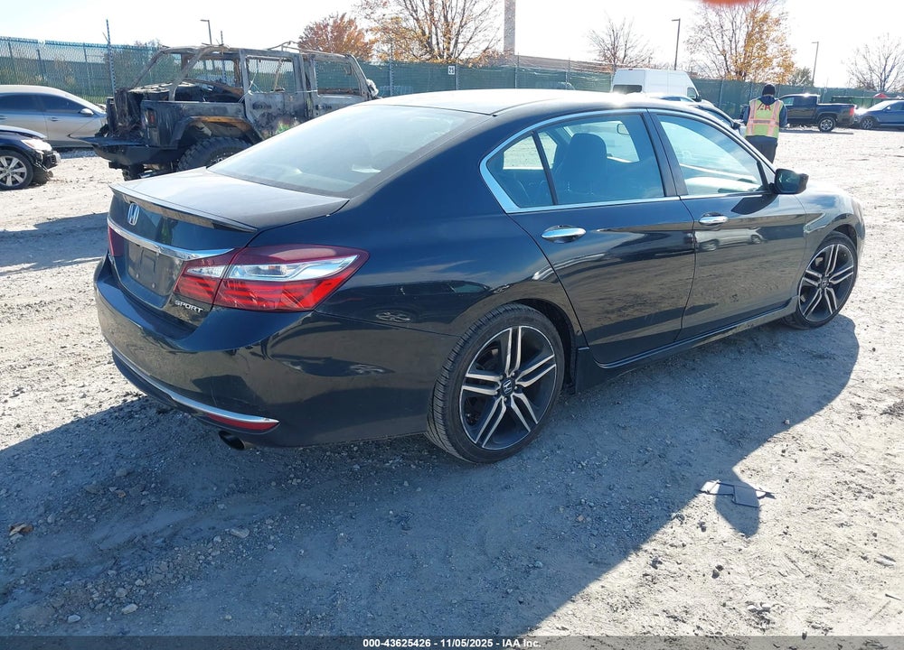 2017 HONDA ACCORD SPORT VIN: 1HGCR2F53HA173732