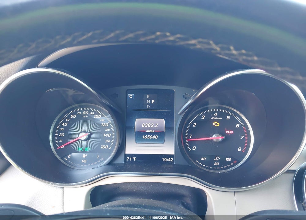 2017 MERCEDES-BENZ GLC CLASS VIN: WDC0G4JBXHF128428