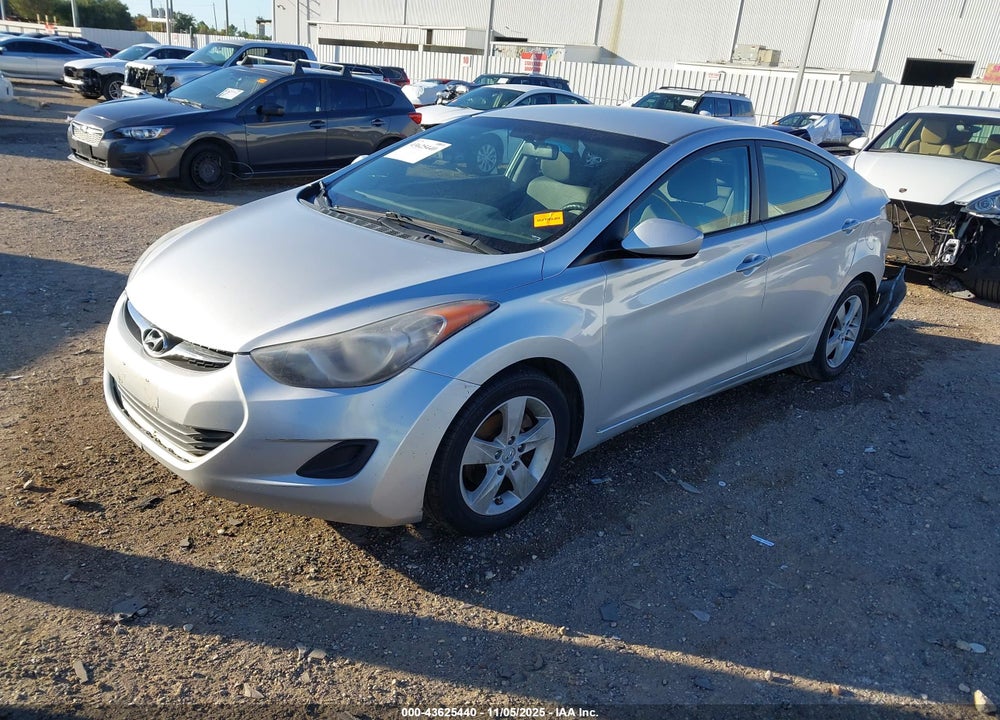 2011 HYUNDAI ELANTRA GLS (ULSAN PLANT) VIN: KMHDH4AE0BU119489