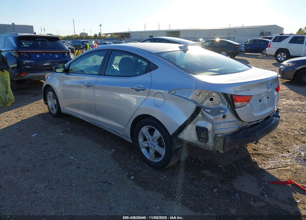 2011 HYUNDAI ELANTRA GLS (ULSAN PLANT) VIN: KMHDH4AE0BU119489