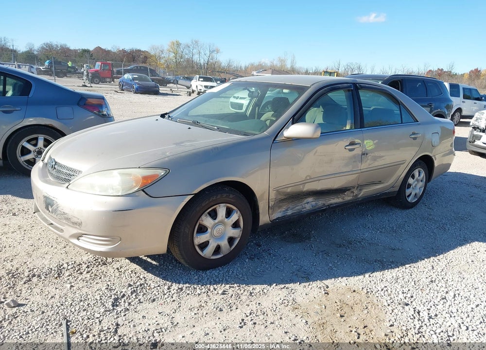 2003 TOYOTA CAMRY LE VIN: 4T1BE32K13U726064