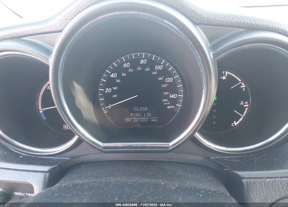 2008 LEXUS RX 400H VIN: JTJHW31U082047367