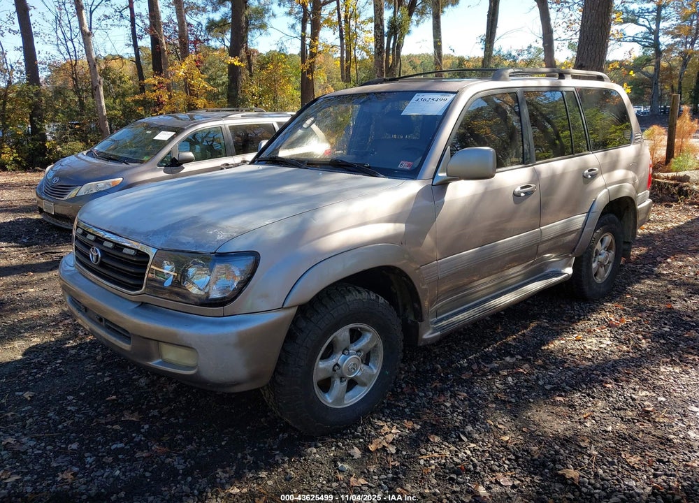 2001 TOYOTA LAND CRUISER VIN: JTEHT05J912000978