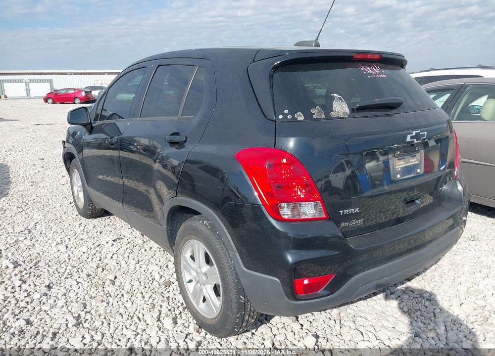 2020 CHEVROLET TRAX FWD LS VIN: 3GNCJKSB2LL322240