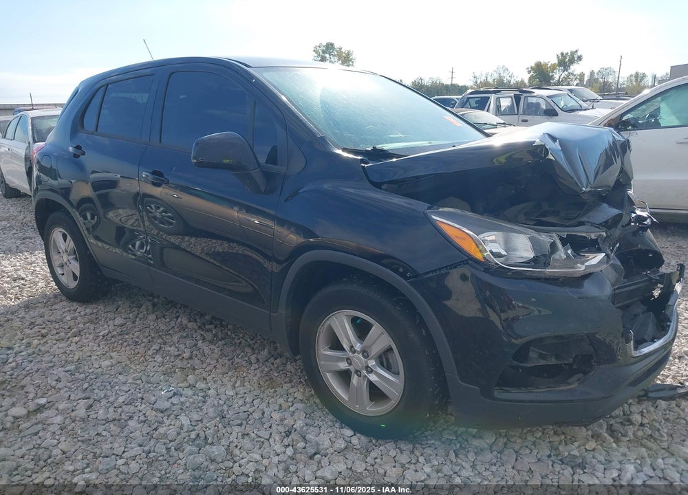 2020 CHEVROLET TRAX FWD LS VIN: 3GNCJKSB2LL322240