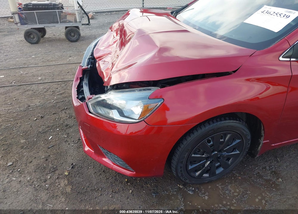 2017 NISSAN SENTRA SV VIN: 3N1AB7AP6HY327882