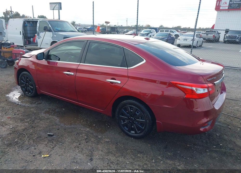 2017 NISSAN SENTRA SV VIN: 3N1AB7AP6HY327882