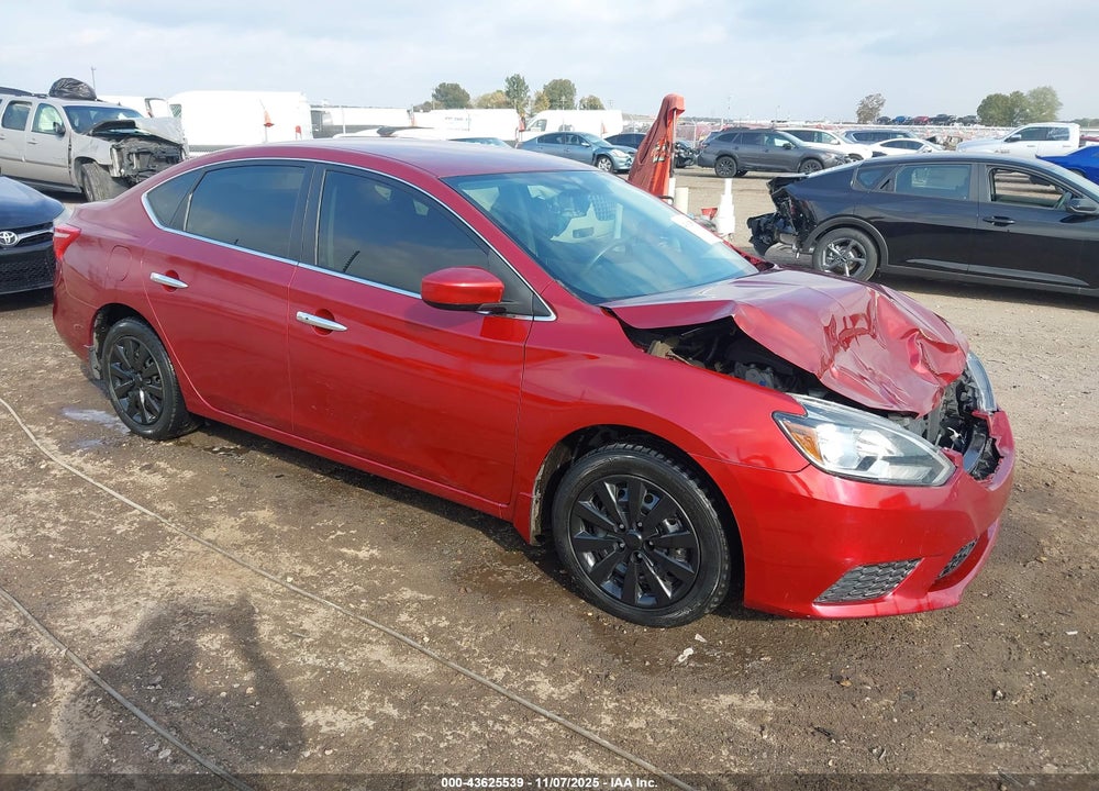 2017 NISSAN SENTRA SV VIN: 3N1AB7AP6HY327882