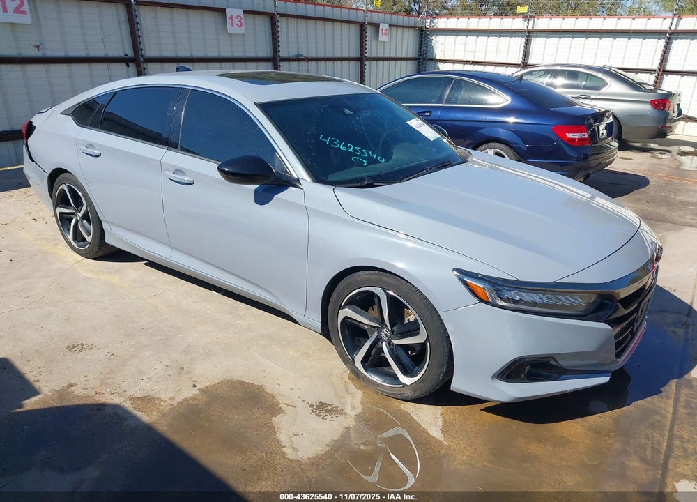 2021 HONDA ACCORD SPORT 2.0T VIN: 1HGCV2F34MA032009
